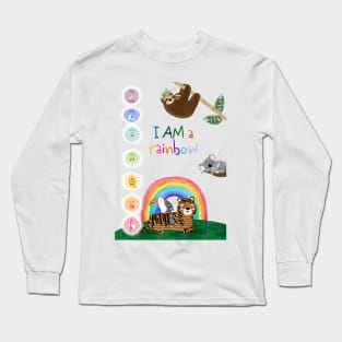 Chakra rainbow Long Sleeve T-Shirt